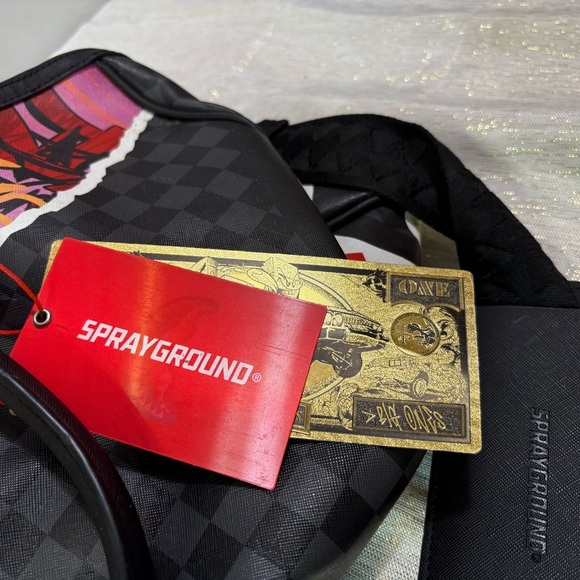 Sprayground Multicolor Graffiti Men's Bag - Picture 3 of 13